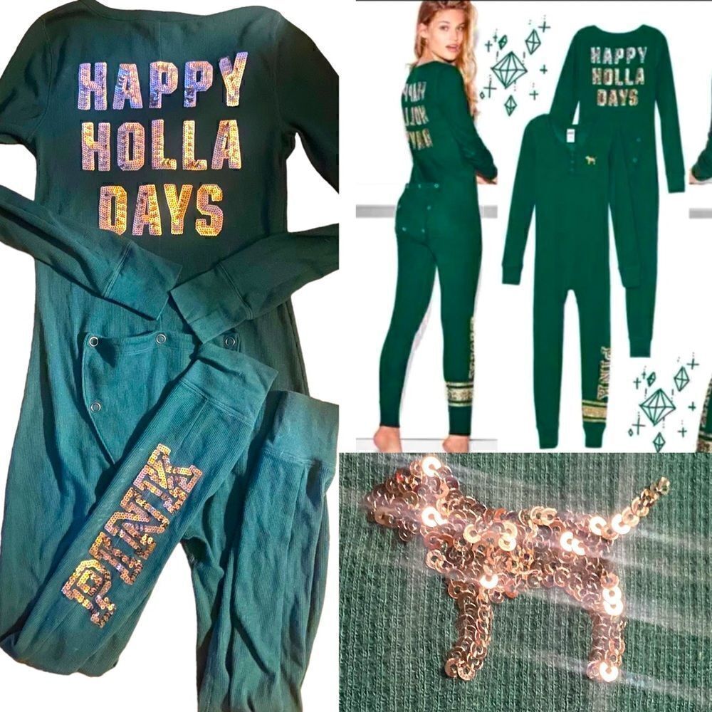 Victoria’s Secret Pink Happy Holla Days Thermal  size S